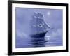 Solent'- Out of the Nightmist, 2009-James Brereton-Framed Premium Giclee Print