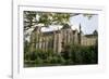 Solesmes Benedictine Abbey overlooking the Sarthe River, Solesmes, Sarthe, France-Godong-Framed Photographic Print