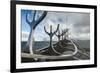 Solfar (Sun Voyager) Sculpture by Jon Gunnar Arnason in Reykjavik, Iceland, Polar Regions-Michael Snell-Framed Photographic Print