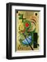 Solid Green-Wassily Kandinsky-Framed Premium Giclee Print