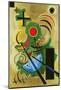 Solid Green-Wassily Kandinsky-Mounted Premium Giclee Print