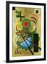 Solid Green-Wassily Kandinsky-Framed Premium Giclee Print