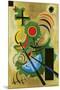 Solid Green-Wassily Kandinsky-Mounted Premium Giclee Print