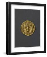 Solidus of Anastasius I Dicorus, Verso, Byzantine Coins, 5th-6th Century-null-Framed Premium Giclee Print