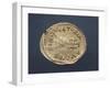 Solidus of Emperor Heraclius I, Verso, Byzantine Coins, 7th Century-null-Framed Giclee Print