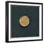 Solidus of Emperor Valentinian I from 367 A.D, Coin Reverse with Emperors Valentinian-null-Framed Giclee Print