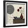 Soliflore II-Linda Wood-Framed Giclee Print