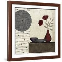 Soliflore II-Linda Wood-Framed Giclee Print