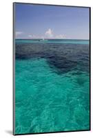 Solitary Boat on a Big Ocean.-Stephen Frink-Mounted Photographic Print