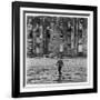 Solitary Boy, Glasgow-Henry Grant-Framed Photographic Print