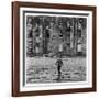 Solitary Boy, Glasgow-Henry Grant-Framed Photographic Print