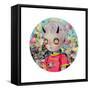 Solitary Child-Hikari Shimoda-Framed Stretched Canvas