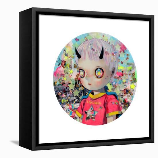 Solitary Child-Hikari Shimoda-Framed Stretched Canvas