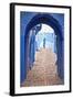 Solitary Figure at the End of a Long Passage-Steven Boone-Framed Photographic Print