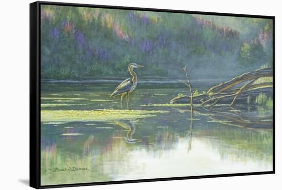 Solitary Hunter-Bruce Dumas-Framed Stretched Canvas