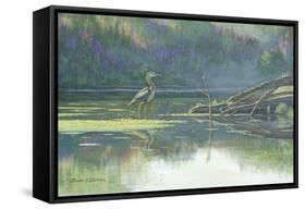 Solitary Hunter-Bruce Dumas-Framed Stretched Canvas