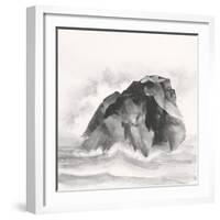 Solitary Rock-Chris Paschke-Framed Art Print