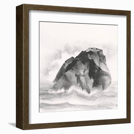 Solitary Rock-Chris Paschke-Framed Art Print