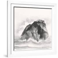 Solitary Rock-Chris Paschke-Framed Art Print
