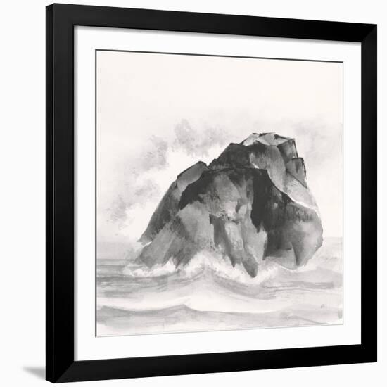 Solitary Rock-Chris Paschke-Framed Art Print