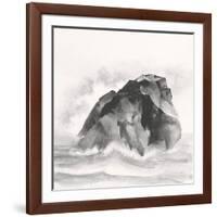 Solitary Rock-Chris Paschke-Framed Art Print