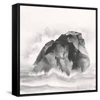 Solitary Rock-Chris Paschke-Framed Stretched Canvas