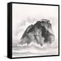 Solitary Rock-Chris Paschke-Framed Stretched Canvas