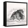 Solitary Rock-Chris Paschke-Framed Stretched Canvas