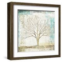 Solitary Tree Collage-Avery Tillmon-Framed Art Print