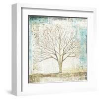 Solitary Tree Collage-Avery Tillmon-Framed Art Print