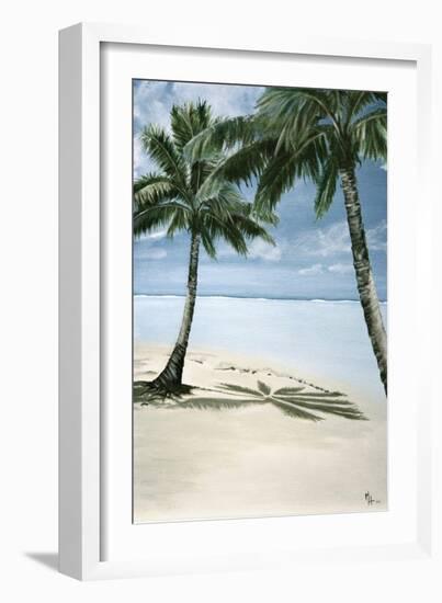 Solitude Paradise 1-Melody Hogan-Framed Art Print