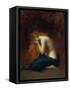 Solitude-Jean-Jacques Henner-Framed Stretched Canvas