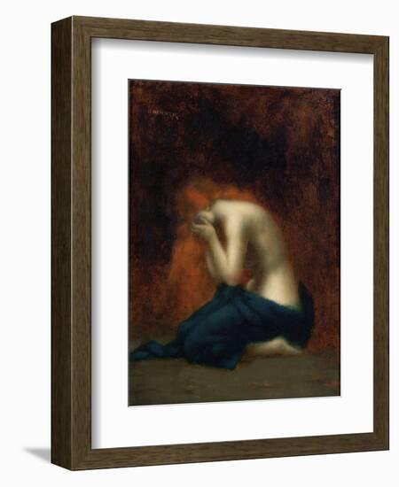 Solitude-Jean-Jacques Henner-Framed Giclee Print