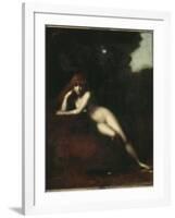 Solitude-Jean Jacques Henner-Framed Giclee Print