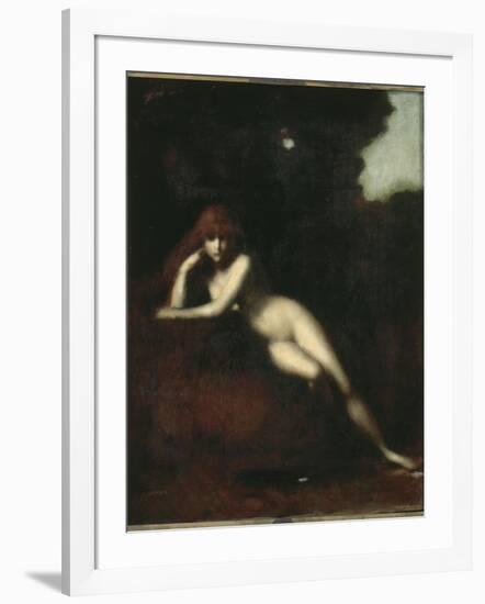 Solitude-Jean Jacques Henner-Framed Giclee Print