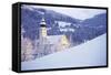 Soll, Tyrol, Austria-John Miller-Framed Stretched Canvas