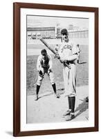 Solly Hofman, Chicago Cubs, Baseball Photo - Chicago, IL-Lantern Press-Framed Art Print