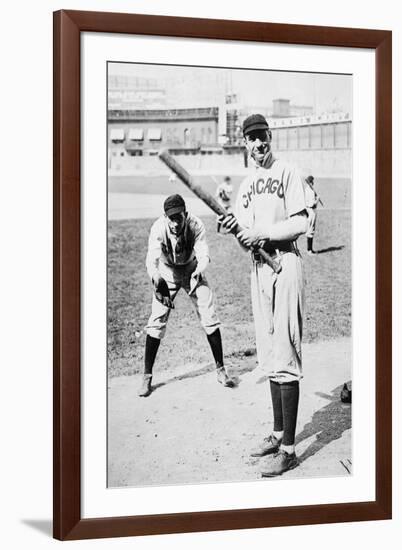 Solly Hofman, Chicago Cubs, Baseball Photo - Chicago, IL-Lantern Press-Framed Art Print