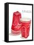 Solo Cups-Stacy Milrany-Framed Stretched Canvas