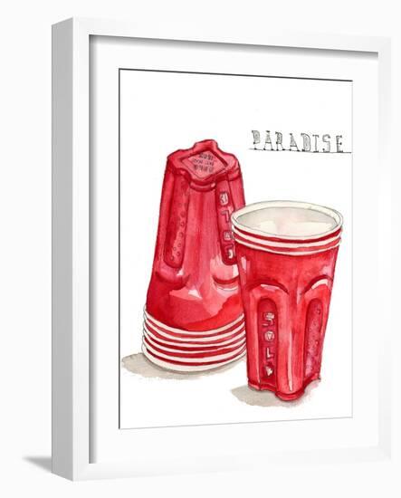 Solo Cups-Stacy Milrany-Framed Art Print