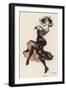 Solo Dancer Performs the Tarantella-Ferdinand Von Reznicek-Framed Art Print