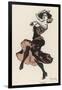 Solo Dancer Performs the Tarantella-Ferdinand Von Reznicek-Framed Art Print