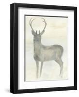 Solo Deer 2-Beverly Dyer-Framed Art Print