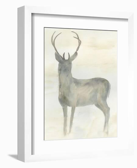 Solo Deer 2-Beverly Dyer-Framed Art Print