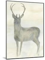 Solo Deer 2-Beverly Dyer-Mounted Art Print