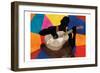 Solo Musician 1-Marcus Prime-Framed Art Print