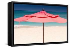 Solo Umbrella-Verne Varona-Framed Stretched Canvas