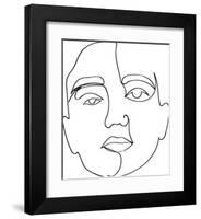 Solo Visage-Otto Gibb-Framed Giclee Print