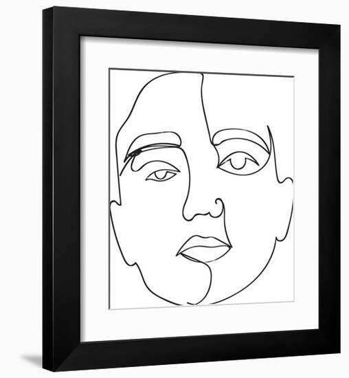 Solo Visage-Otto Gibb-Framed Giclee Print