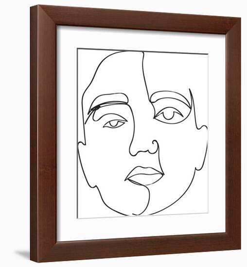 Solo Visage-Otto Gibb-Framed Giclee Print